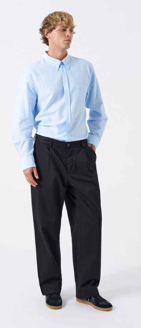 UNIVERSAL WORKS DUKE PANT TWILL - NAVY
