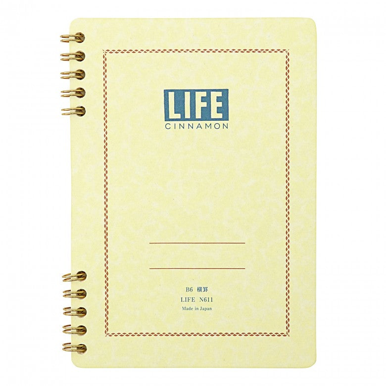 Life Cinnamon Notebook