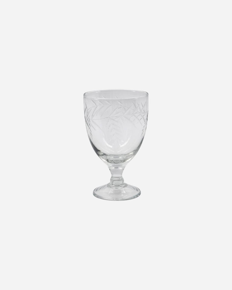 Wine Glass Crys Clear